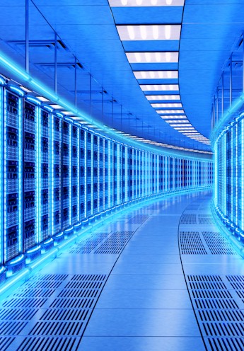 Plancher technique surélevé Data centre